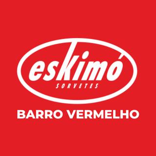 Logotipo Eskimó Barro Vermelho e Santa Catarina | Sorveteria